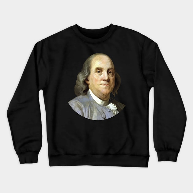 Benjamin Franklin Crewneck Sweatshirt by warishellstore
